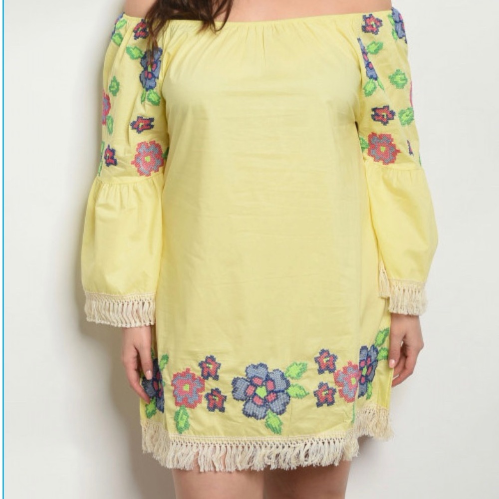 Off the shoulder Burst of Spring